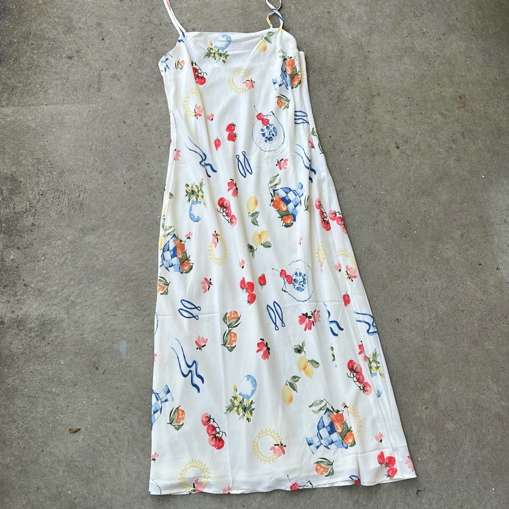 Abercrombie Dress Italian Pattern NWT Medium